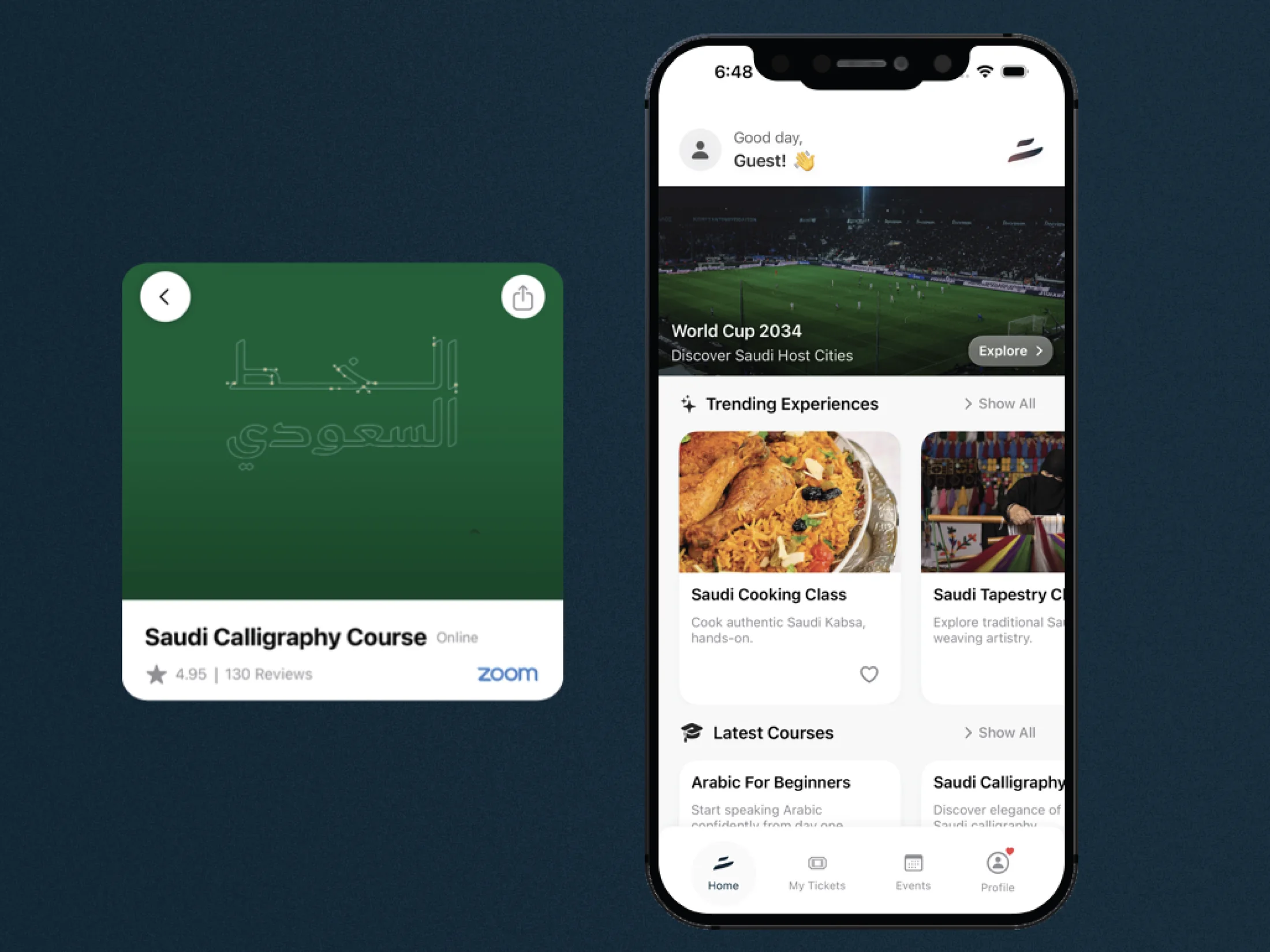 تورا — تصميم منتج سعودي لاكتشاف التجارب project view